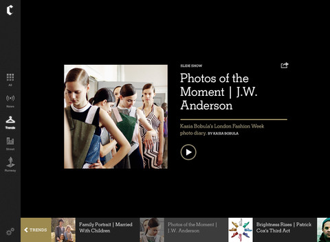 NYTimes Releases &#039;The Collection&#039; Fashion App for iPad