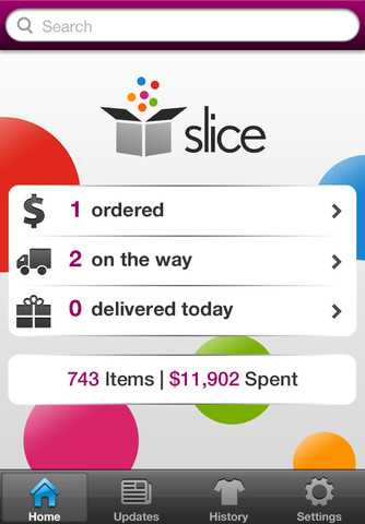 Slice Tracks and Organizes Your Online Shopping