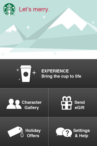 Starbucks Releases &#039;Cup Magic&#039; iPhone App for the Holidays