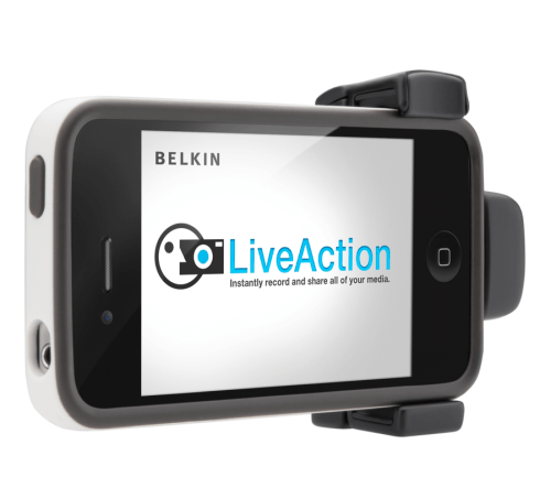 Belkin LiveAction Camera Grip for iPhone, iPod touch