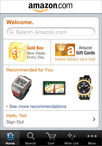 Amazon Mobile Arrives in Spain, Loads Pages Faster