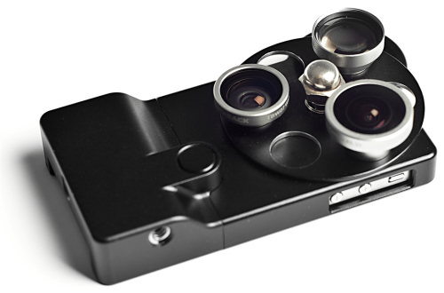 Add Three Camera Lenses to Your iPhone With the Photojojo Lens Dial Case