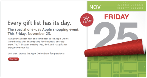 Some Apple Stores Are Opening at Midnight and 4am for Black Friday