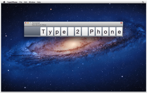 Use Your Mac As A Bluetooth Keyboard For Your iPhone