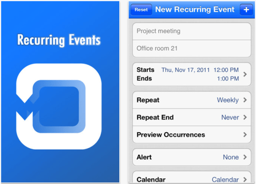 Create Custom Repeating Appointments