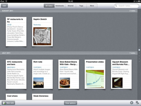 Evernote for iPad Gets a New Rich Text Editor