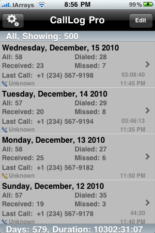 CallLogPro Gets iOS 5 Support, New &#039;Replace Recents&#039; Feature