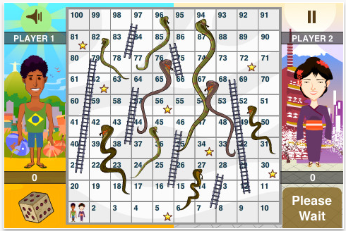 Snakes And Ladder World Edition