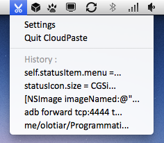 CloudPaste Syncs Your iOS Clipboard With Your Mac