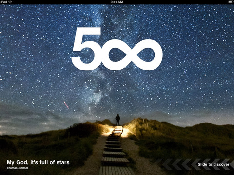 500px App Now Lets You View Photographer&#039;s Profiles