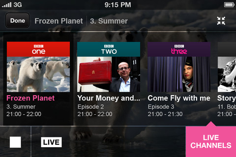 BBC iPlayer Adds Support for the iPhone, AirPlay, and 3G Streaming