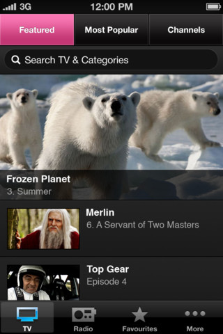 BBC iPlayer Adds Support for the iPhone, AirPlay, and 3G Streaming