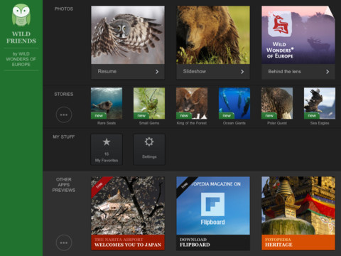 Fotopedia Wild Friends Arrives for iPhone, iPad