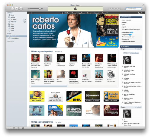 Apple Officially Announces Launch of iTunes Store in Brazil and Latin America