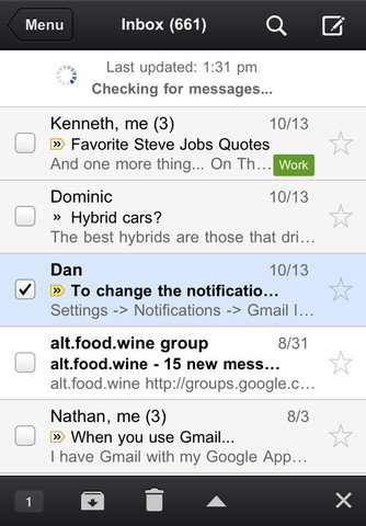 Google Updates Gmail iOS App With Mobile Signature and Vacation Responder