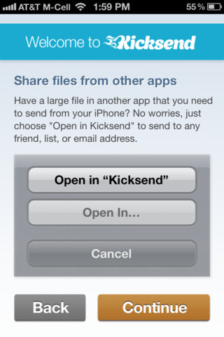 Kicksend App Helps You Send Large Files