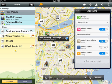 IM+ Pro is Updated With Beep Mobile-to-Mobile Messenger