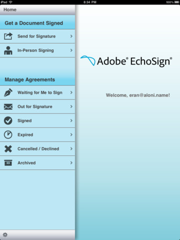 Adobe EchoSign Lets You Sign Legally Binding Documents From Your iOS Device