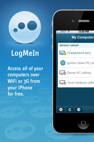 LogMeIn Releases a Free Version of its Mac/PC Remote Control App for iOS