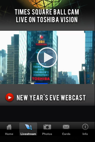 Watch the Times Square Ball Drop on New Years Eve From Your iPhone