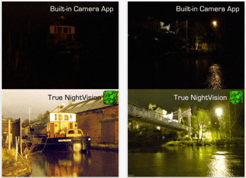 Enhanced Night Vision App For iOS