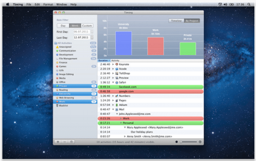 Fully Automated Time Tracking For OS X