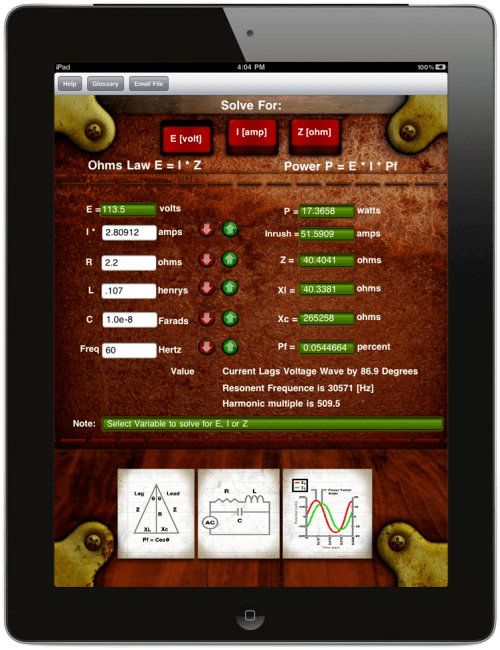 Engineering Simulators Designed For iPad