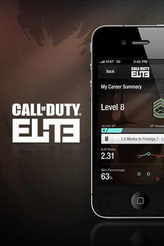 Call of Duty ELITE App Released for iOS