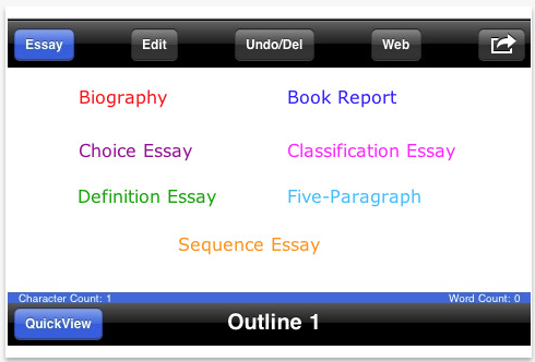 Writing Preparation Skills App