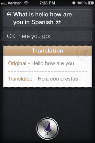 Add Translate Functionality to Siri Using Lingual