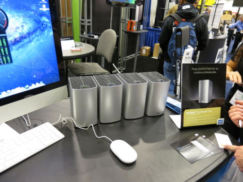 WD Previews Dual-Drive Thunderbolt Storage System at MacWorld