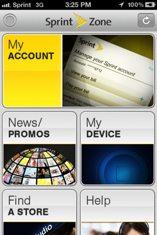 Sprint Releases Mobile Zone App for iPhone