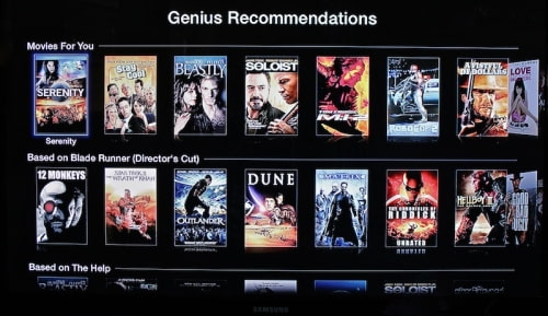 Apple Adds Genius Recommendations to the Apple TV