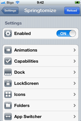 Springtomize Tweak Gets Updated With Full iPad, iPad 2, iPhone 4S Compatibility