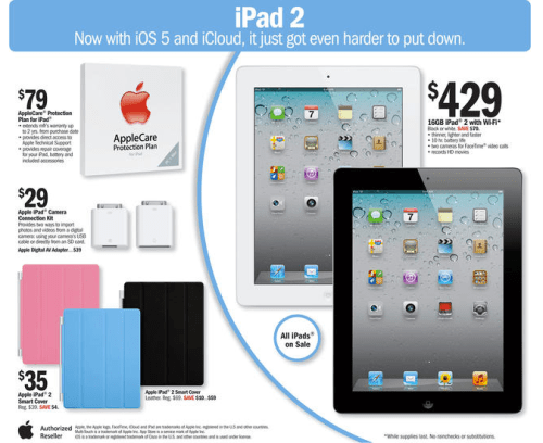 Meijer Discounts iPad 2 By $70 Ahead of Expected iPad 3