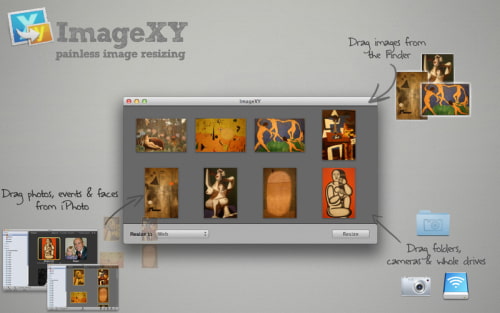 ImageXY is an Easy to Use Batch Photo Resizer for Mac