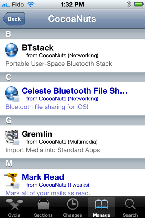 CocoaNuts Releases iOS 5 Betas of Celeste, BTstack, Gremlin, YourTube, MarkRead