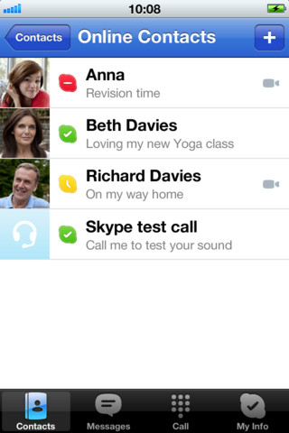 Skype Updates Its Apps for the iPhone and iPad