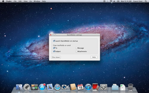 QuickMailer Lets You Shoot Off an Email From Your Menu Bar