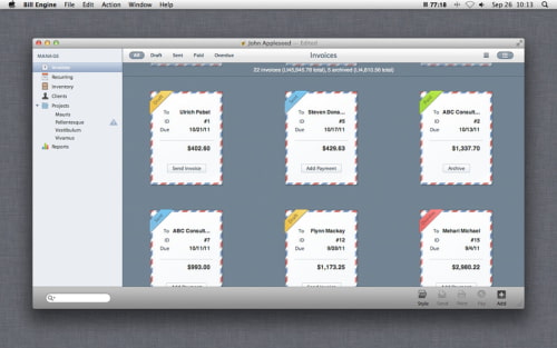 Create And Manage Invoices With Bill Engine
