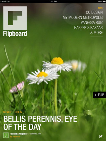 Flipboard Gets Updated With Cover Stories for iPad