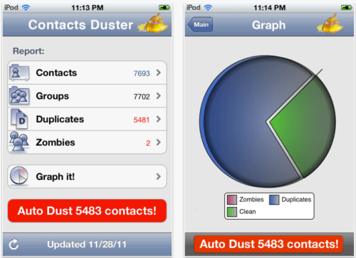 Streamline Your iOS Contact List In A Few Taps With Contacts Duster Pro