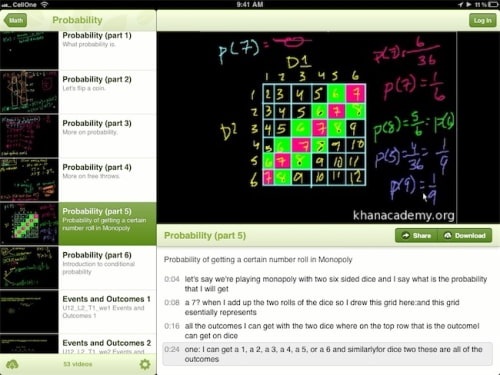 Khan Academy Releases Official iPad App 