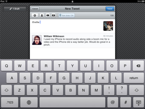 Tweetbot Gets Updated for the Retina Display iPad