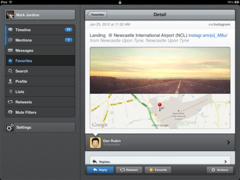 Tweetbot Gets Updated for the Retina Display iPad