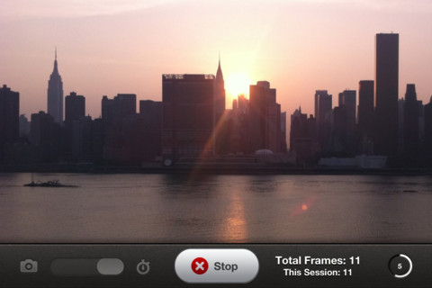 Frames Does Time-Lapse and Stop Motion Movies on the iPhone