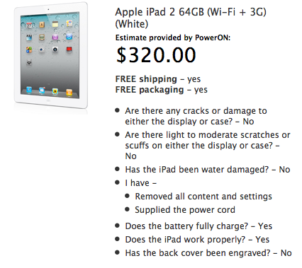 Trade In Your iPad 2 for as Much as $460