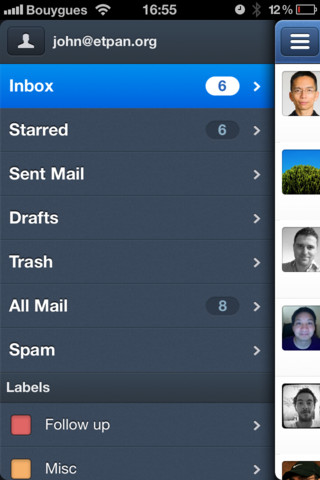 Sparrow Mail Client Released for the iPhone