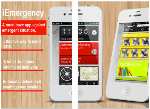 Quickly Send An SOS With iEmergency