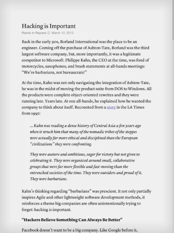 Instapaper Update Brings Retina Display Support, New Fonts, Full-Screen Mode